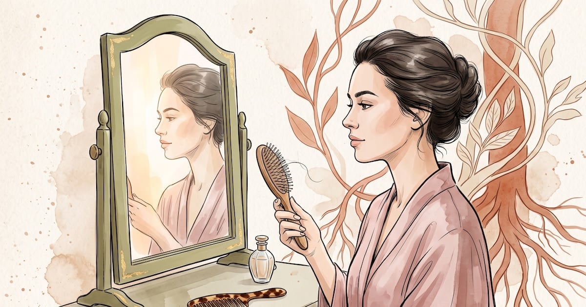 Caída del cabello en mujeres: cuándo la consulta médica deja de ser opcional