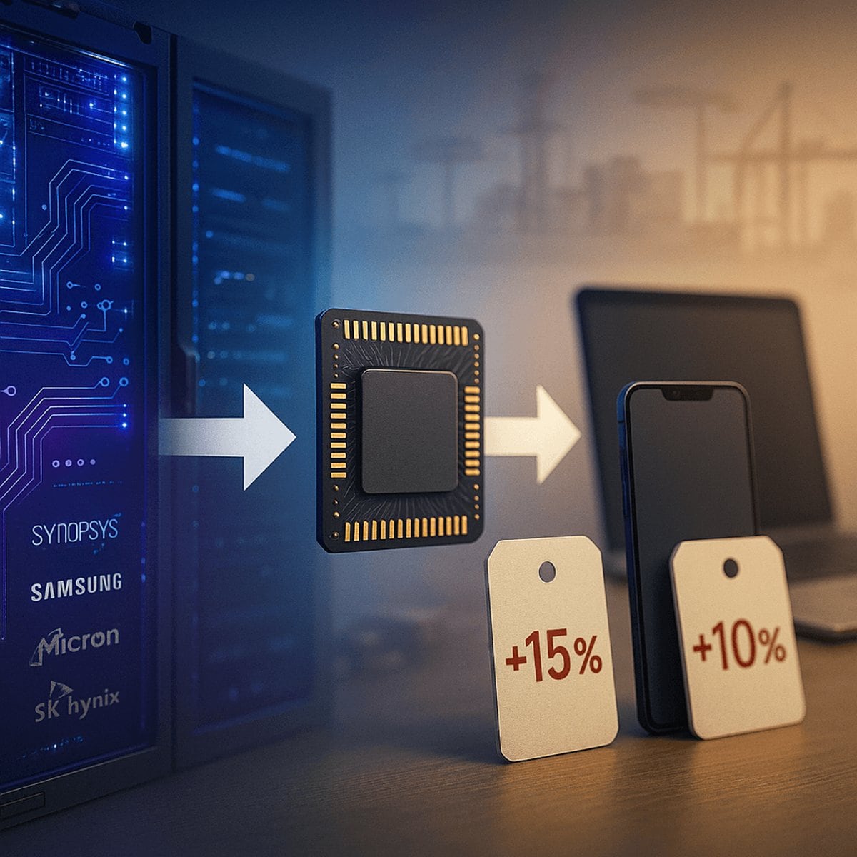 La carrera por la inteligencia artificial vacía las góndolas de computadoras: envíos globales se desplomaron 20% en el tercer trimestre