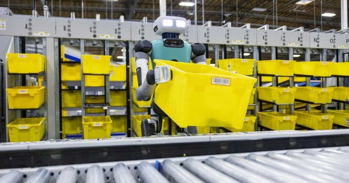Amazon supera el millón de robots en sus depósitos, pero la tasa de accidentes se dispara