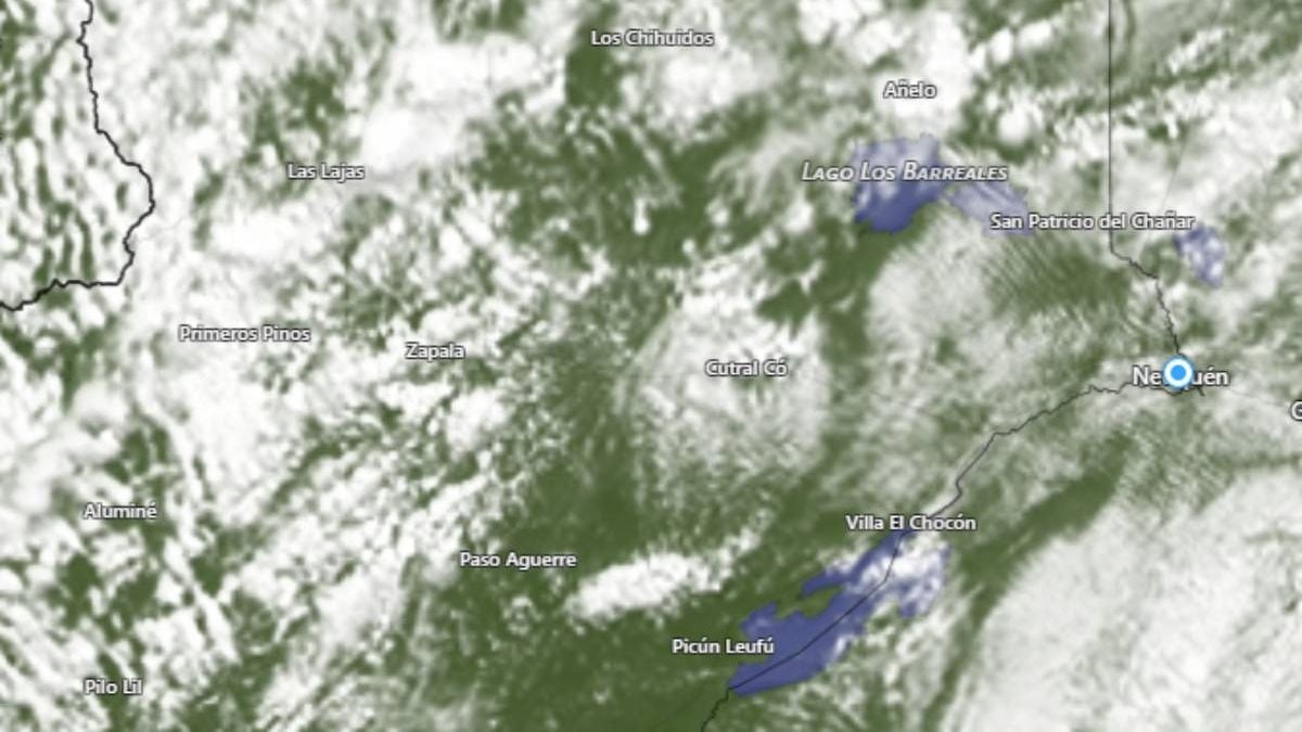 Cielo encapotado y viento en aumento: la semana que se viene en Neuquén