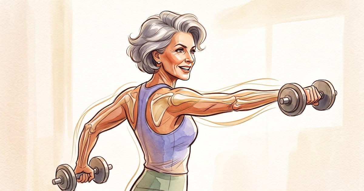 Menopausia: por qué sumar pesas y bandas elásticas a la rutina puede cuidar huesos y músculos