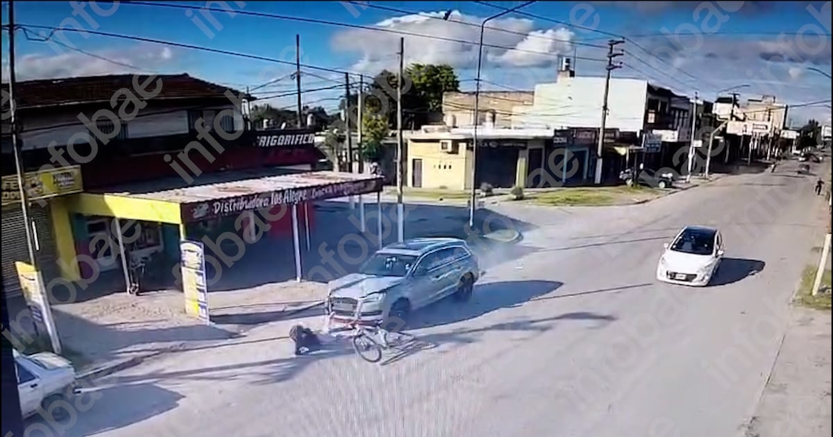 Guernica: detuvieron a un conductor tras el choque que dejó grave a un adolescente